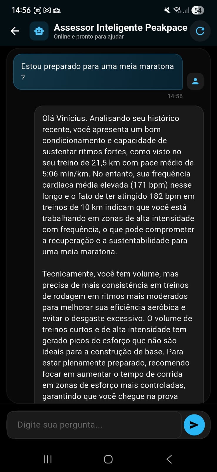 Assessor inteligente · dúvidas sobre sua prova